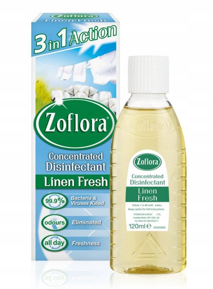 

Zoflora koncentrat Len Linen fresh 120 ml