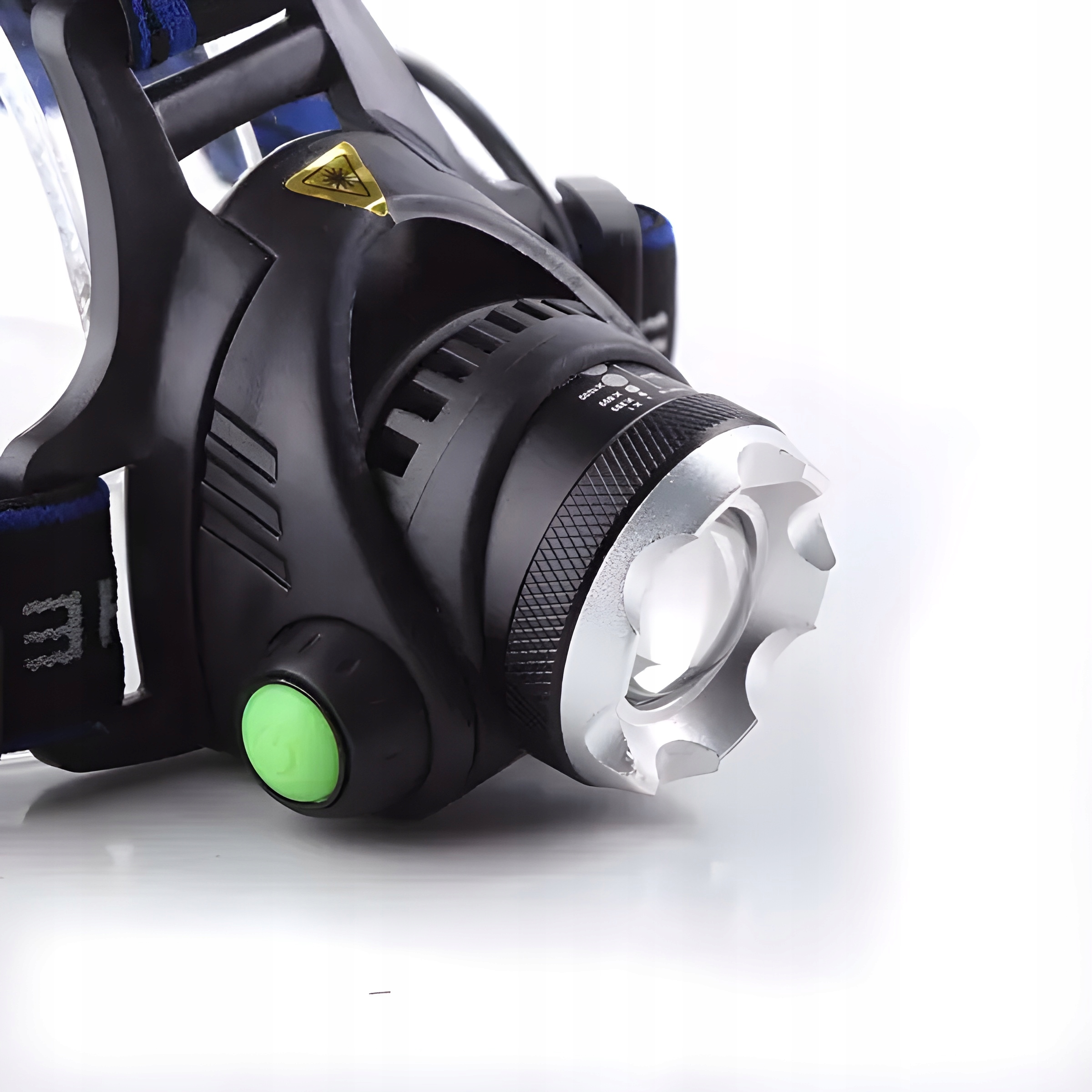 LATARKA CZOŁOWA LED ZOOM XML-T6 CREE LAMPKA CZOŁÓWKA ŁADOWARKA + AKUMULATOR Liczba trybów 8