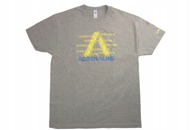 Koszulka t-shirt ADRENALINE kolor szary S