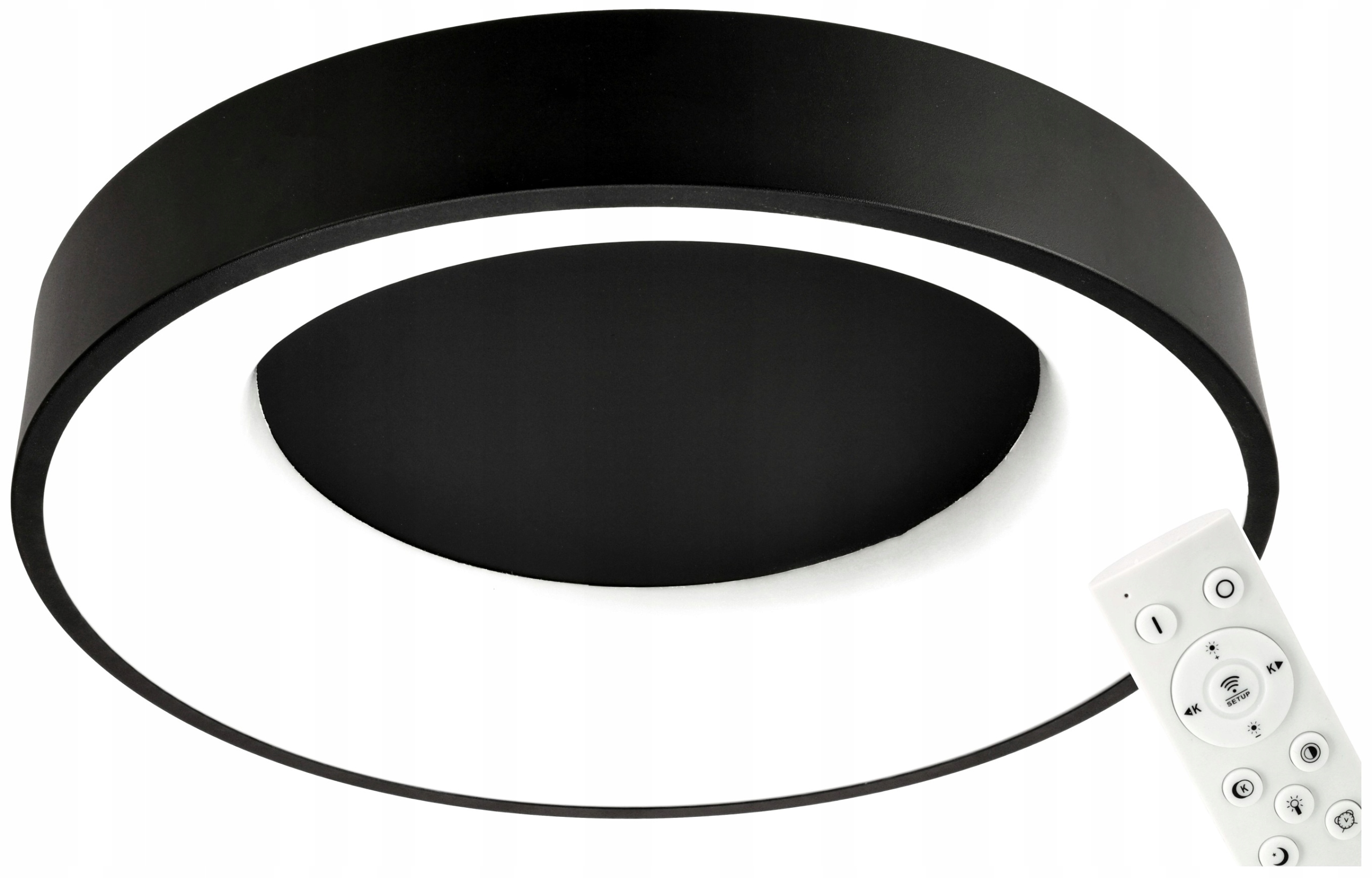 Lampa Sufitowa Plafon Led 48W Do Salonu Pokoju Nowoczesna Z Pilotem 3 Barwy