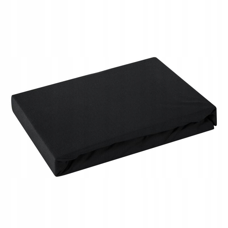 

D91 Prześcieradło jersey z gumką 120x200 czarny