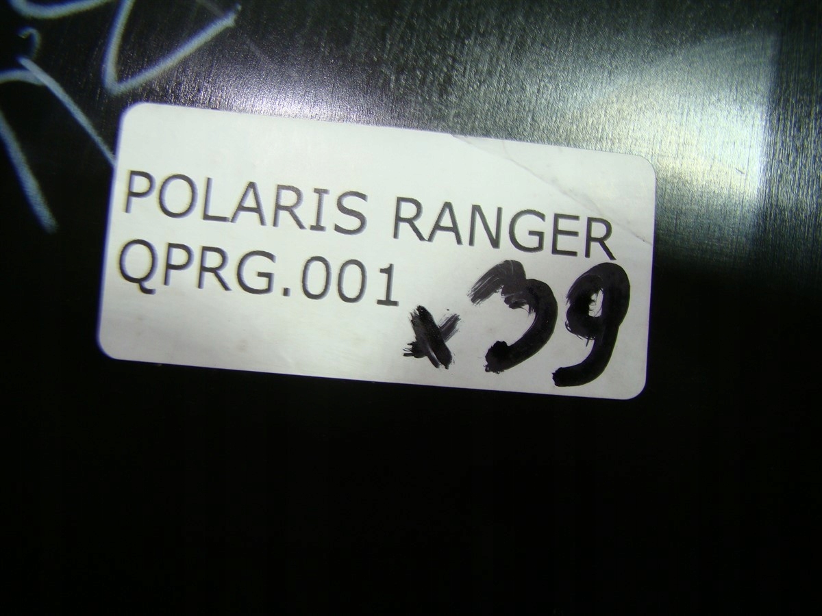 PRÓG PROGI BOK PLASTIK POLARIS RANGER Dopasowanie do pojazdu produkt uniwersalny