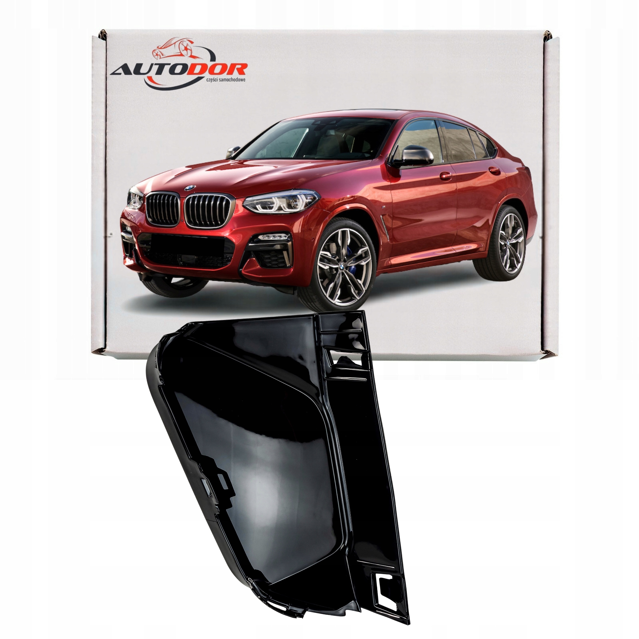 Bmw X3 X4 G01 G02 Lift Mpaket Mřížka Boční Krytka Nárazníku Krytka Pravá