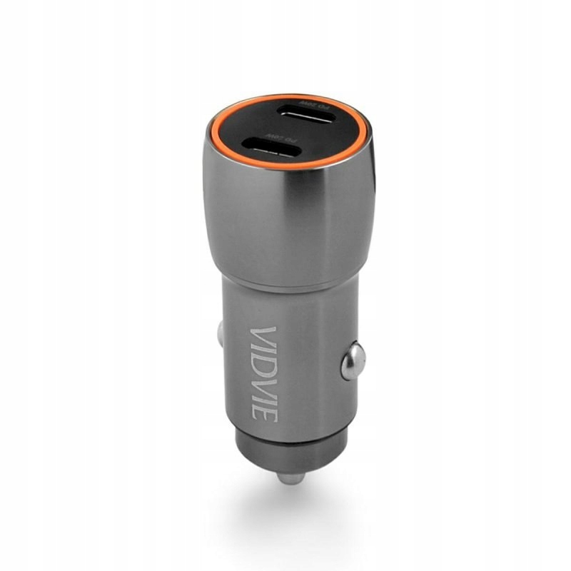 VIDVIE MOCNA SZYBKA ŁADOWARKA SAMOCHODOWA DO TELEFONU 2x USB 4.8A Złącza inne