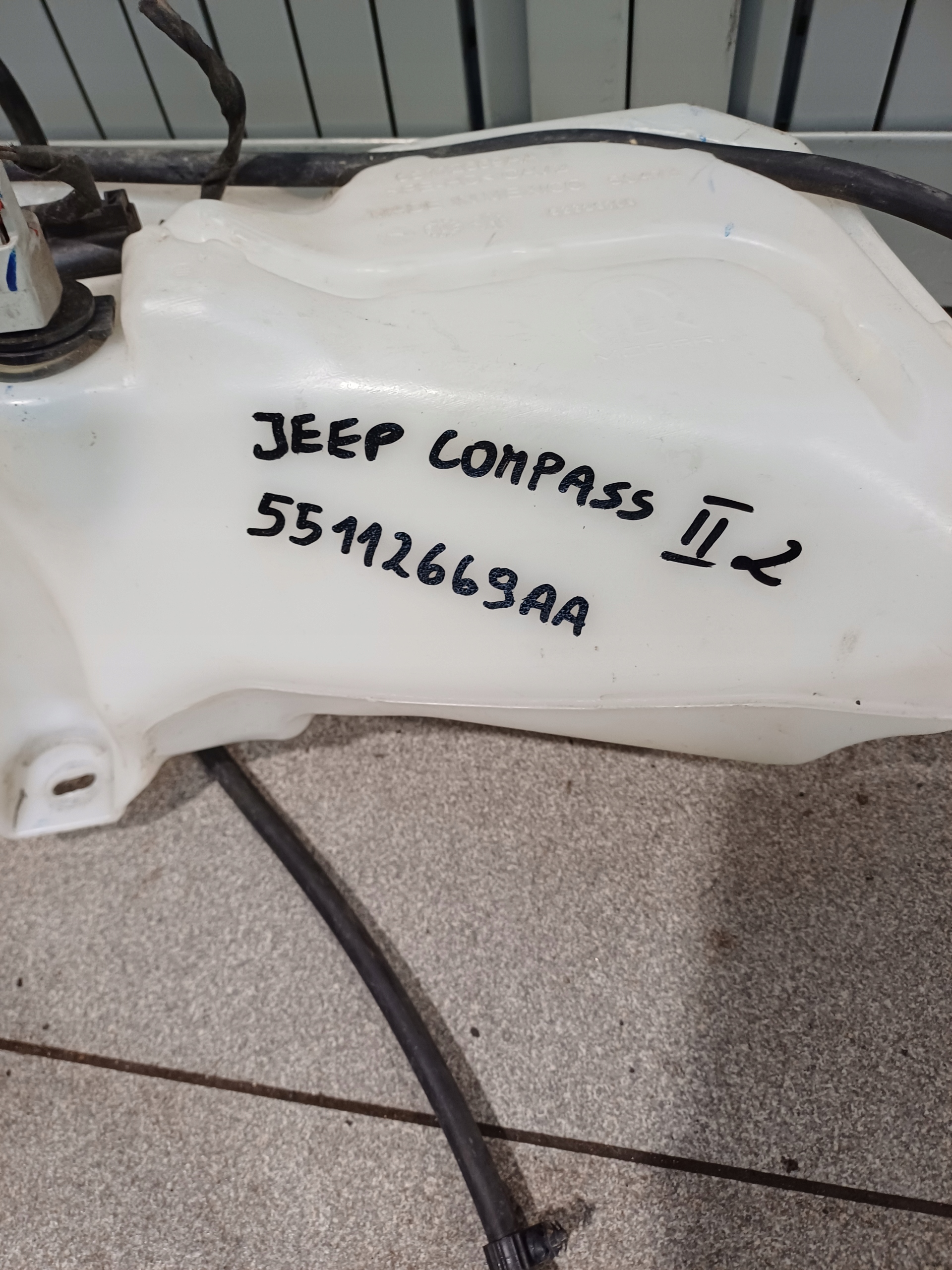 serbatoio LIQUIDO LAVAFARO JEEP COMPASS 2 II 55112669AA
