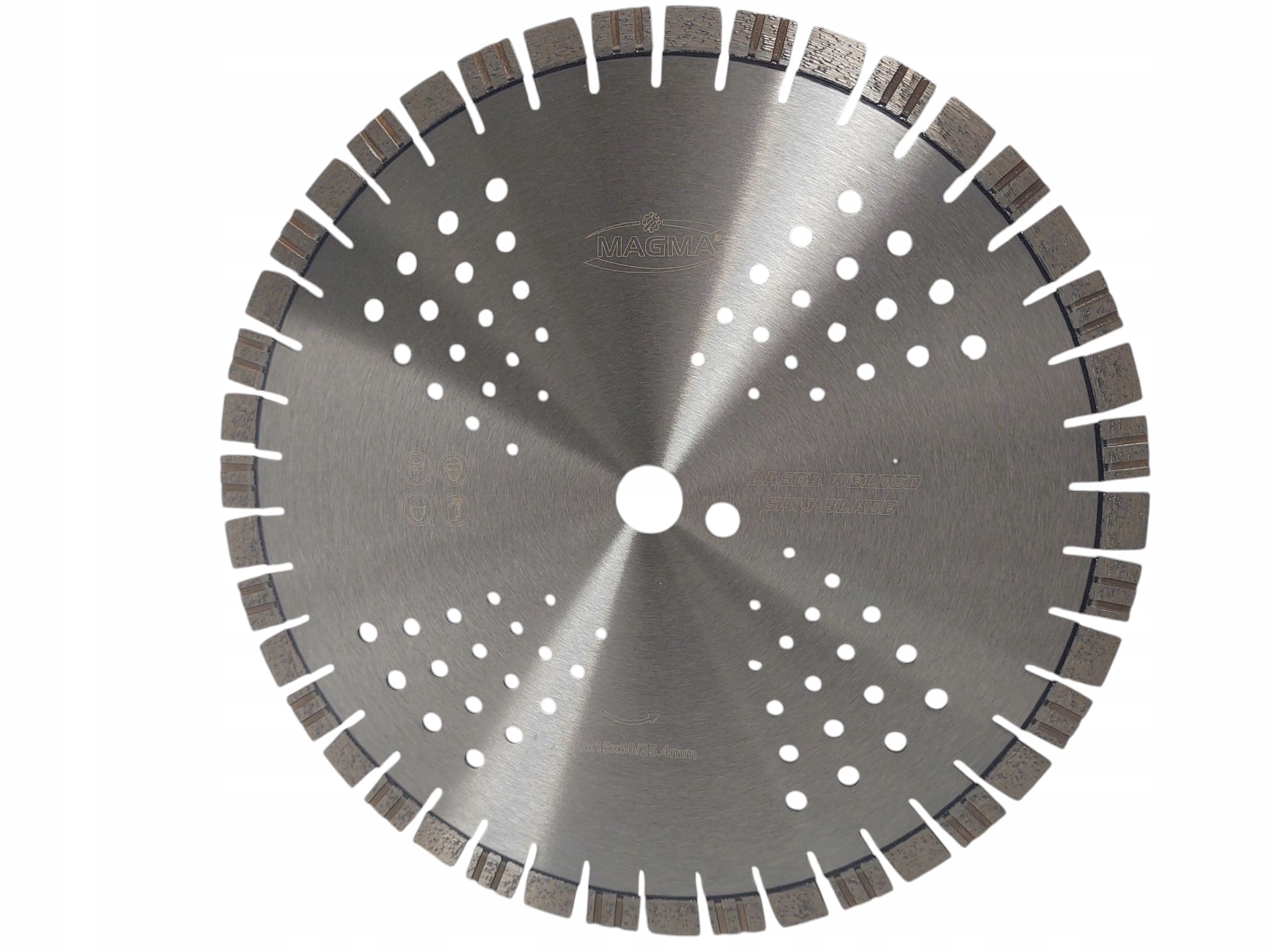 Diamantový kotouč na betonu pro laserové obrubníky 350x25,4 mm 350 mm Turbo