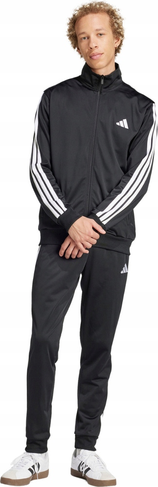 Teplákovka Pánský Adidas Sportswear Basic 3-STRIPES Tricot Černý JI8858 vel L