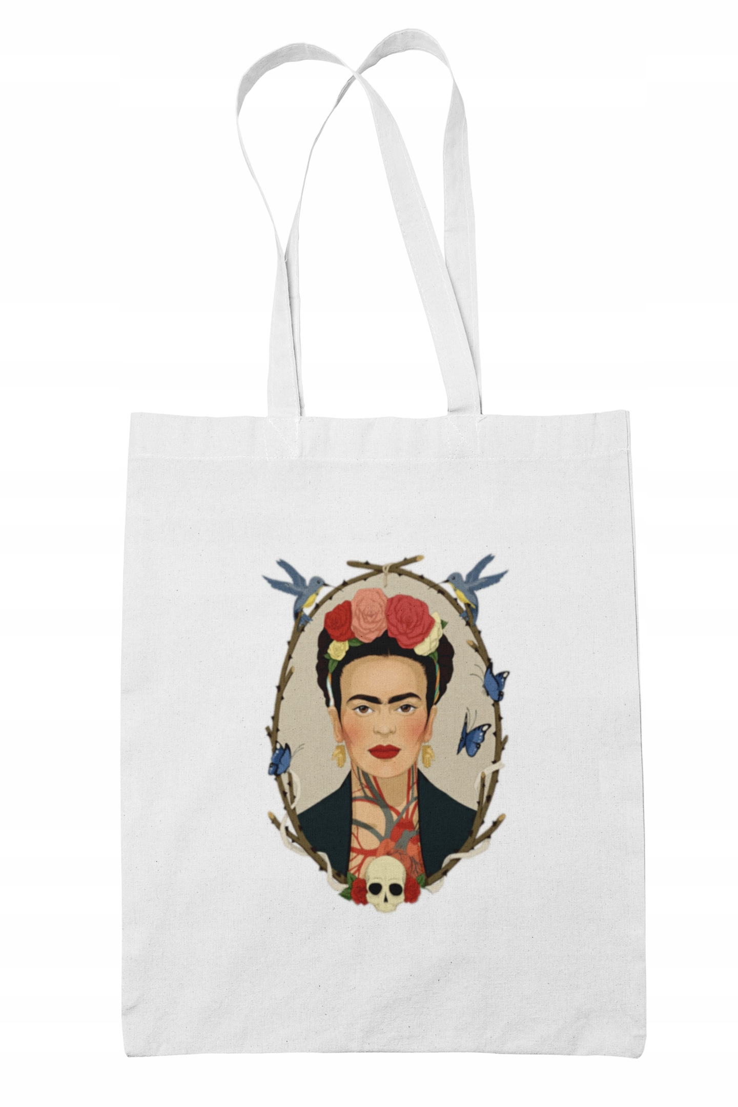 

Torba Bawełniana Biała Frida Kahlo, Sztuka, Eco