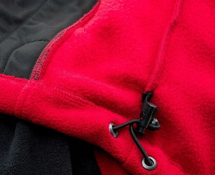 Męski Polar Bluza Hi-Tec MONAR r.XL Czerwony Kolekcja Monar