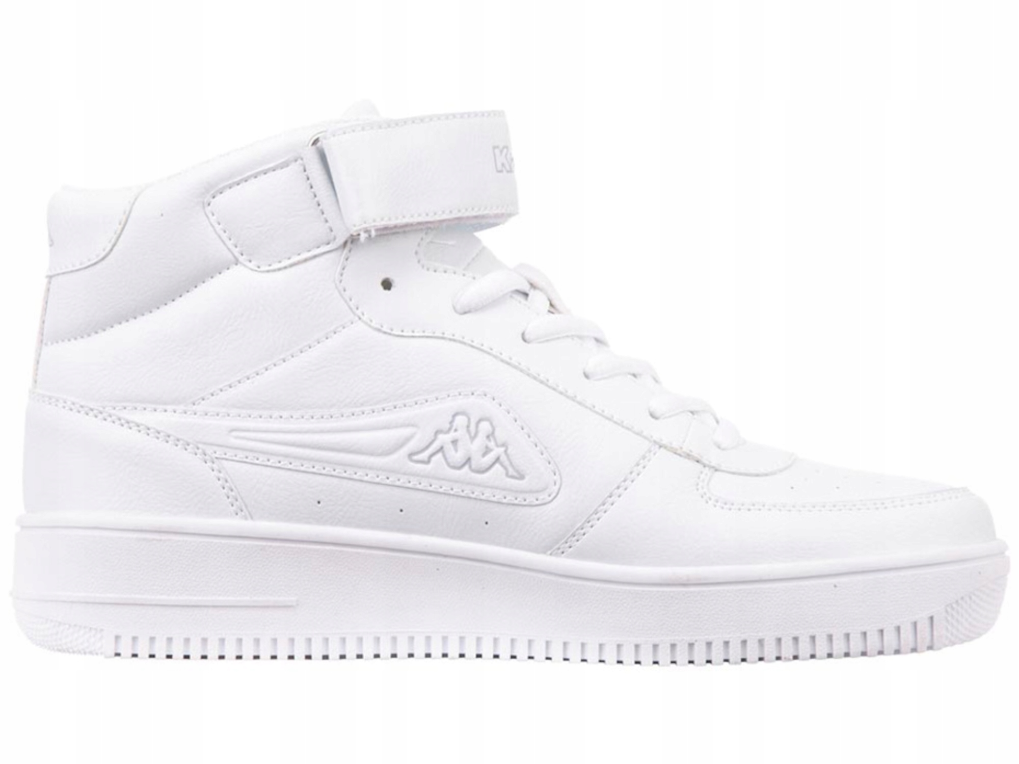 Buty męskie Kappa Bash MID białe 242610-1014 na jesień sneakersy wysokie 45