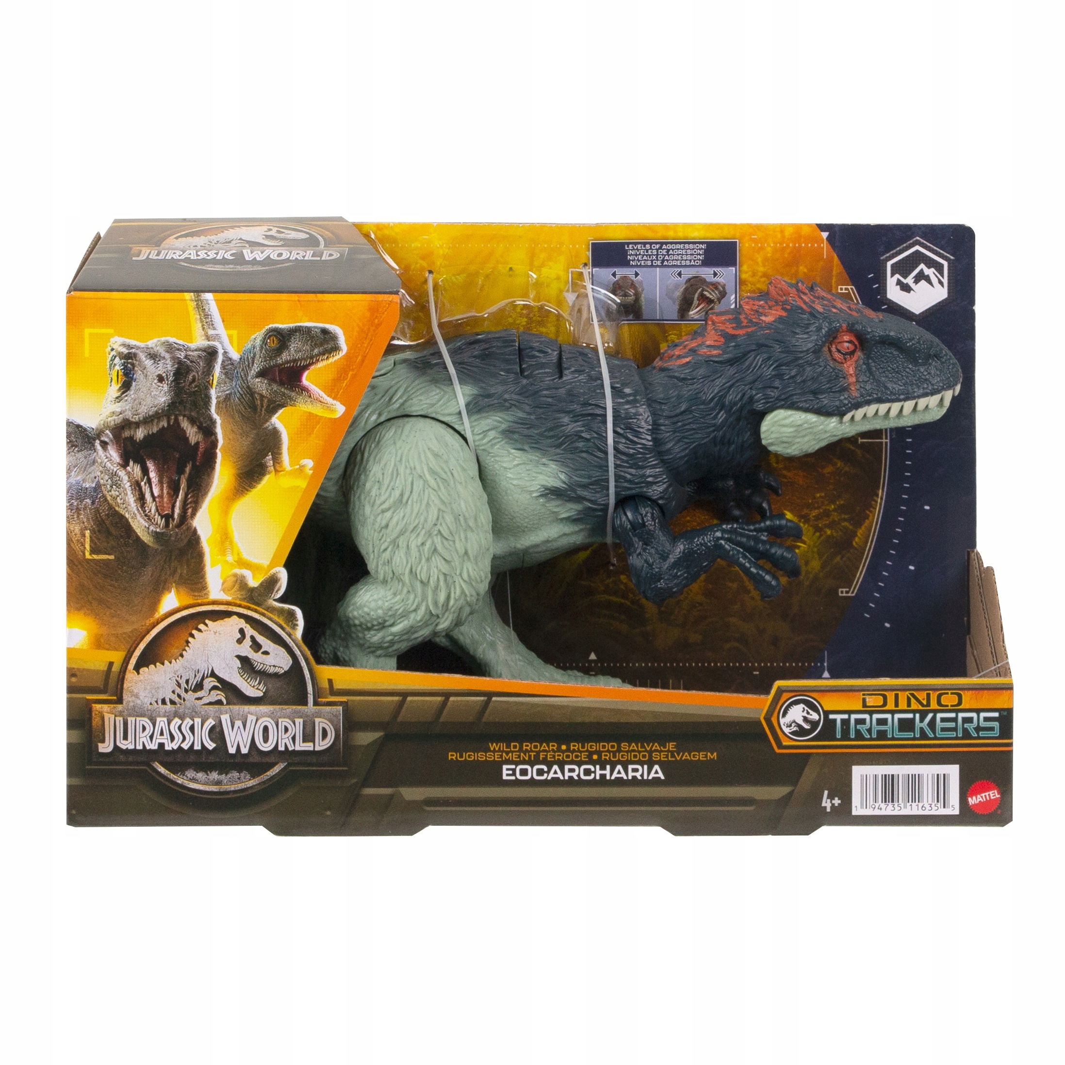 FIGÚRKA Jurassic World Eocarcharia Dinosaurus Nebezpečný rev