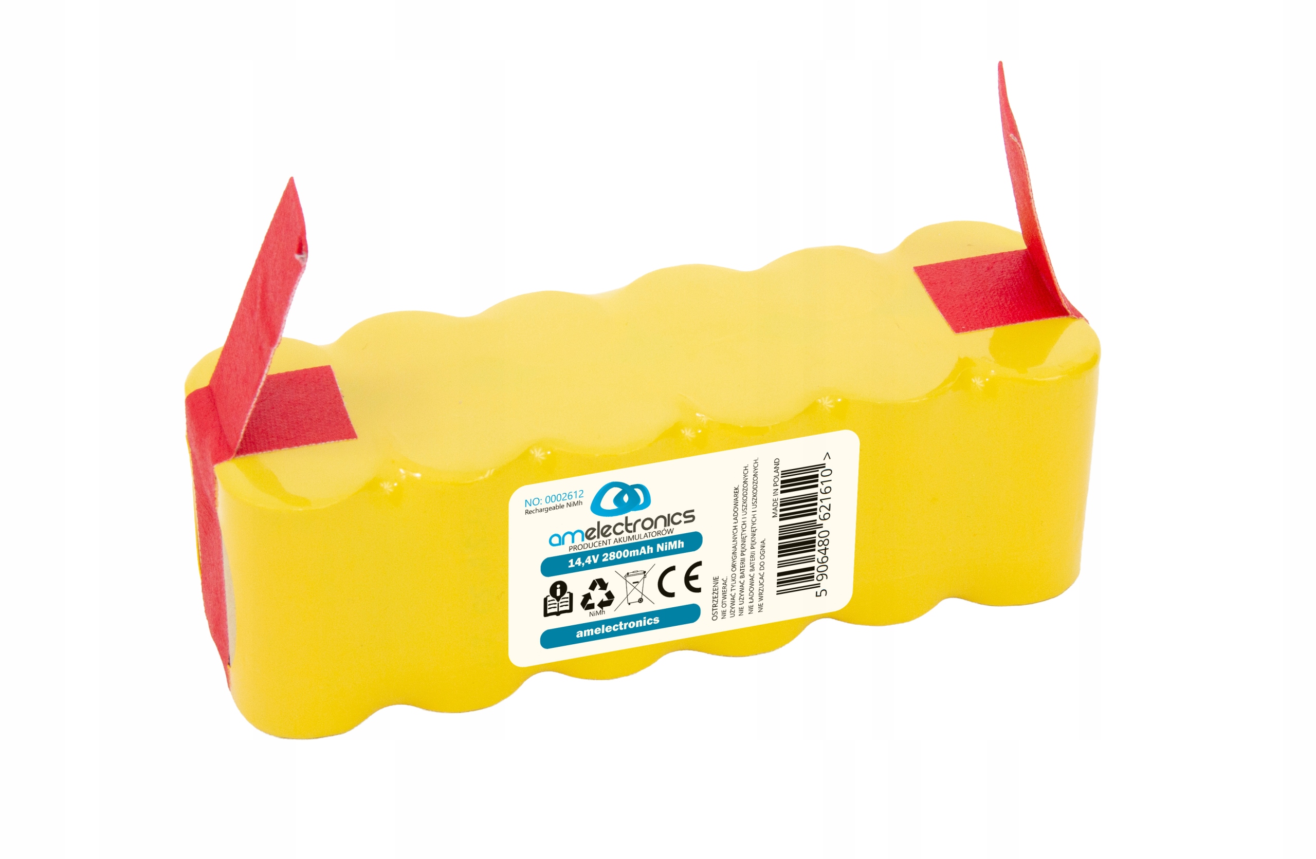 Akumulátorový balíček pro vysavač Roomba 14,4V 2800 mAh NiMh