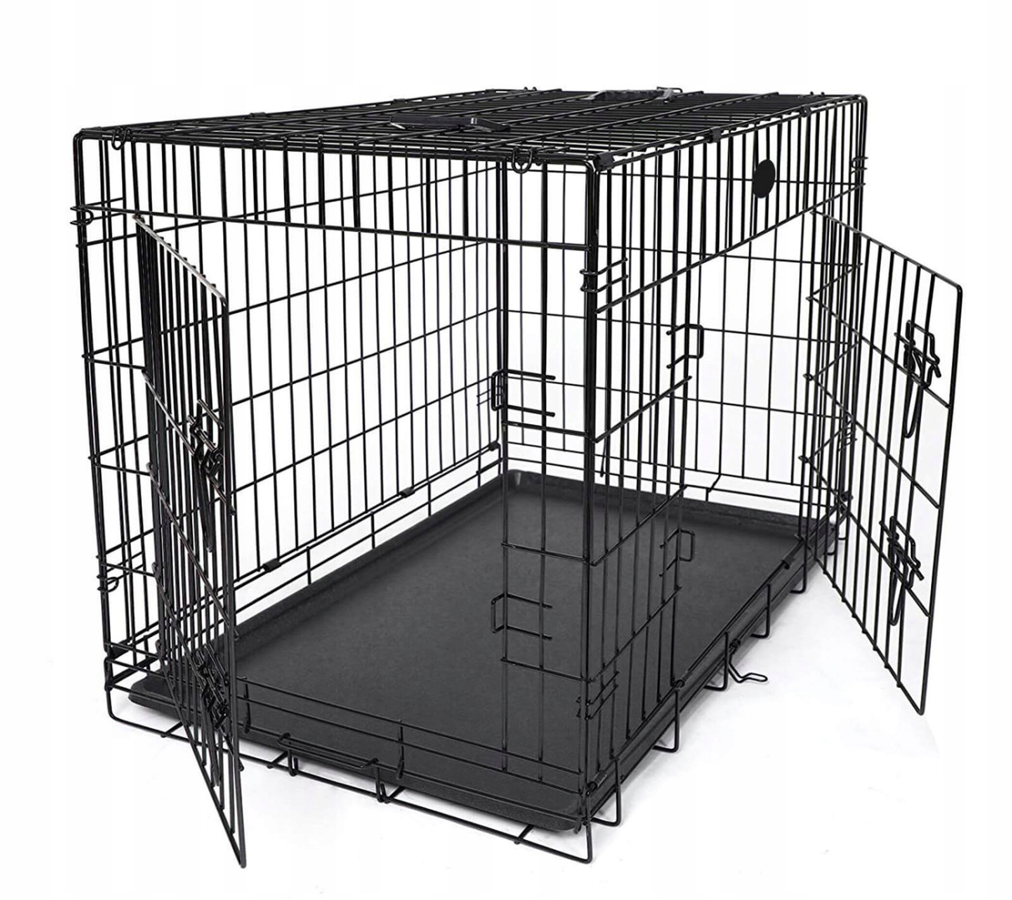 Klatka Dla Psa Metalowa Składana Duża Kojec Transporter