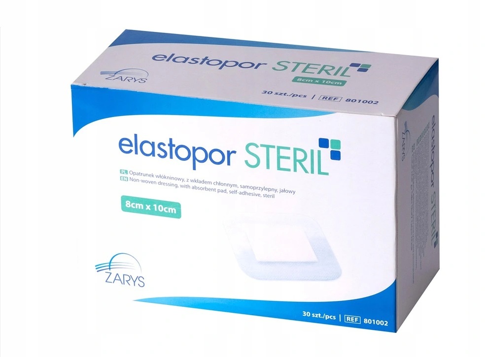 

Opatrunek jałowy Elastopor Steril 8 x 10cm 30szt