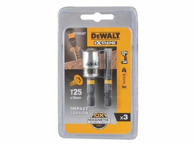 

Dewalt Zestaw końcówek wkrętarskich DT70538T