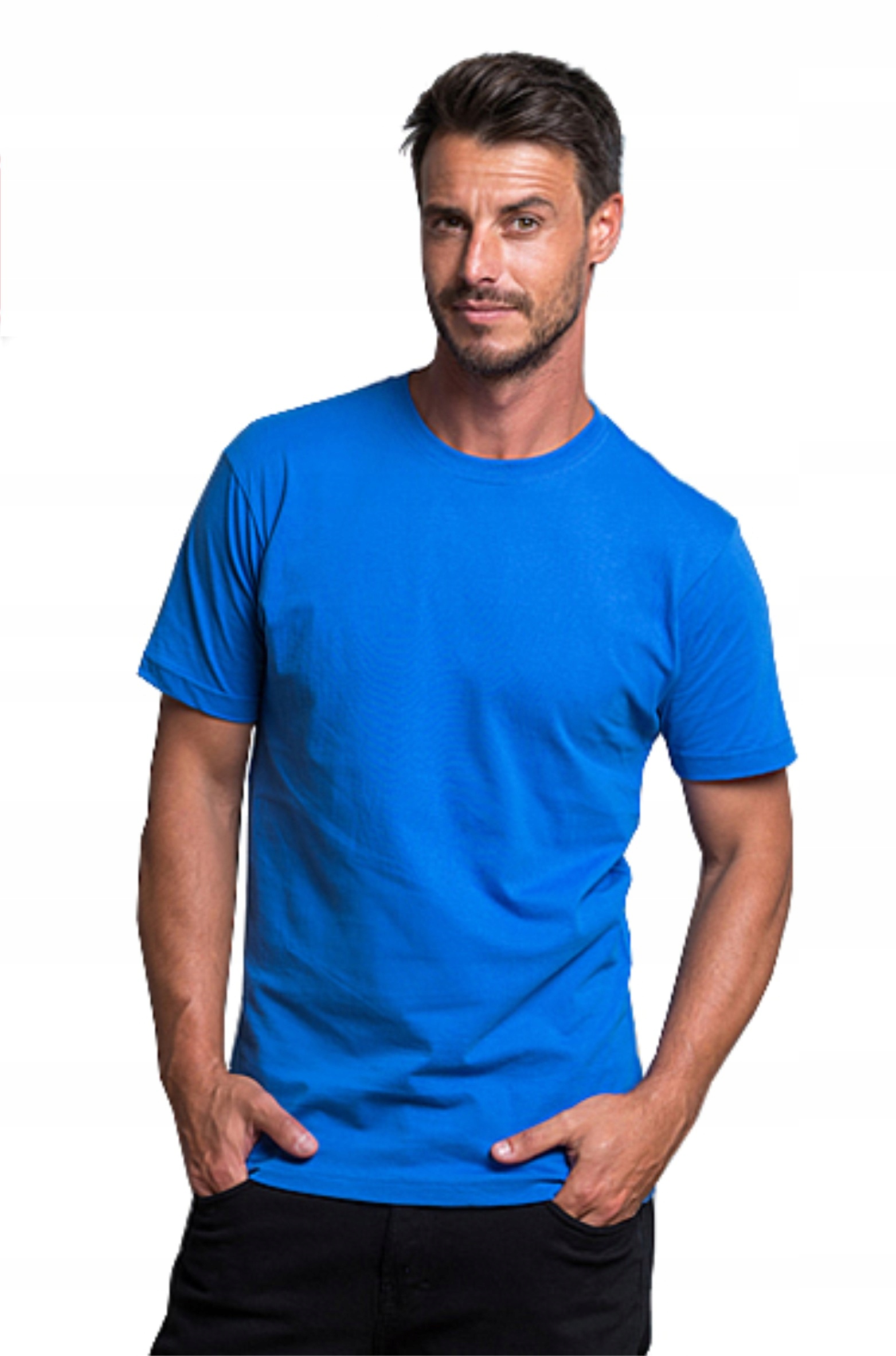 

Koszulka męska 100% Bawełna t-shirt Jhk Kolory L