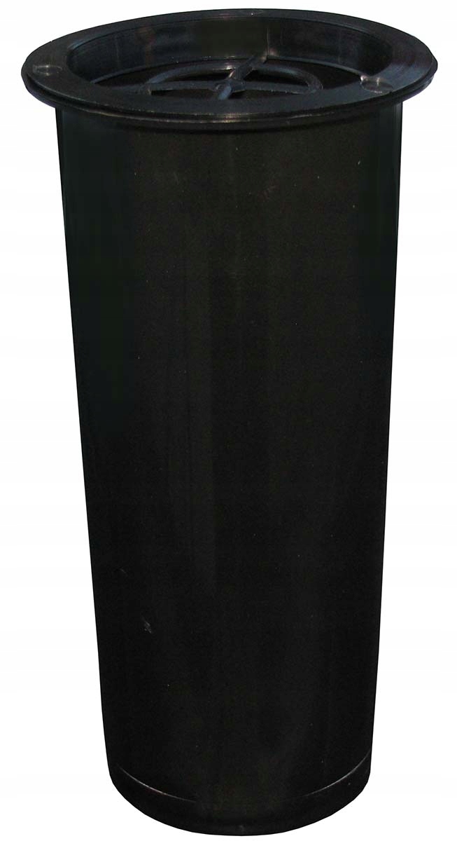 WKŁAD DO WAZONU 3 CZARNY Z KRATKĄ OSŁONKA