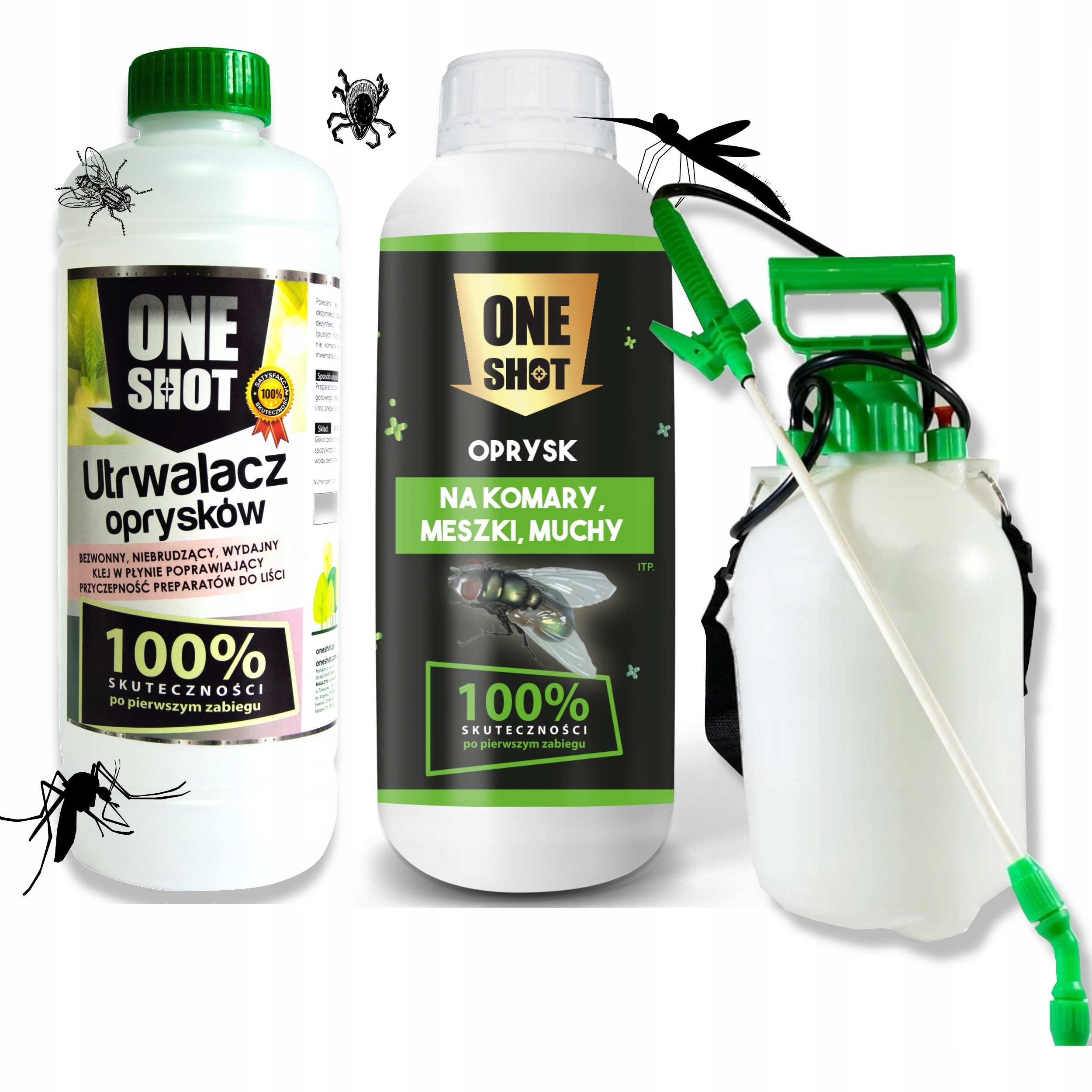 OPRYSK NA KOMARY MUCHY KONCENTRAT 1L UTRWALACZ