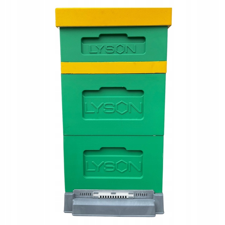 Ul WIELKOPOLSKI 10-ramkowy STYROPIANOWY zielono-żółty UL WLKP 10R