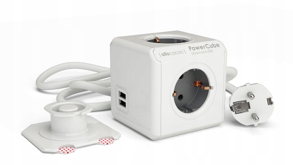 

Przedłużacz listwa PowerCube Extended Usb 3m De