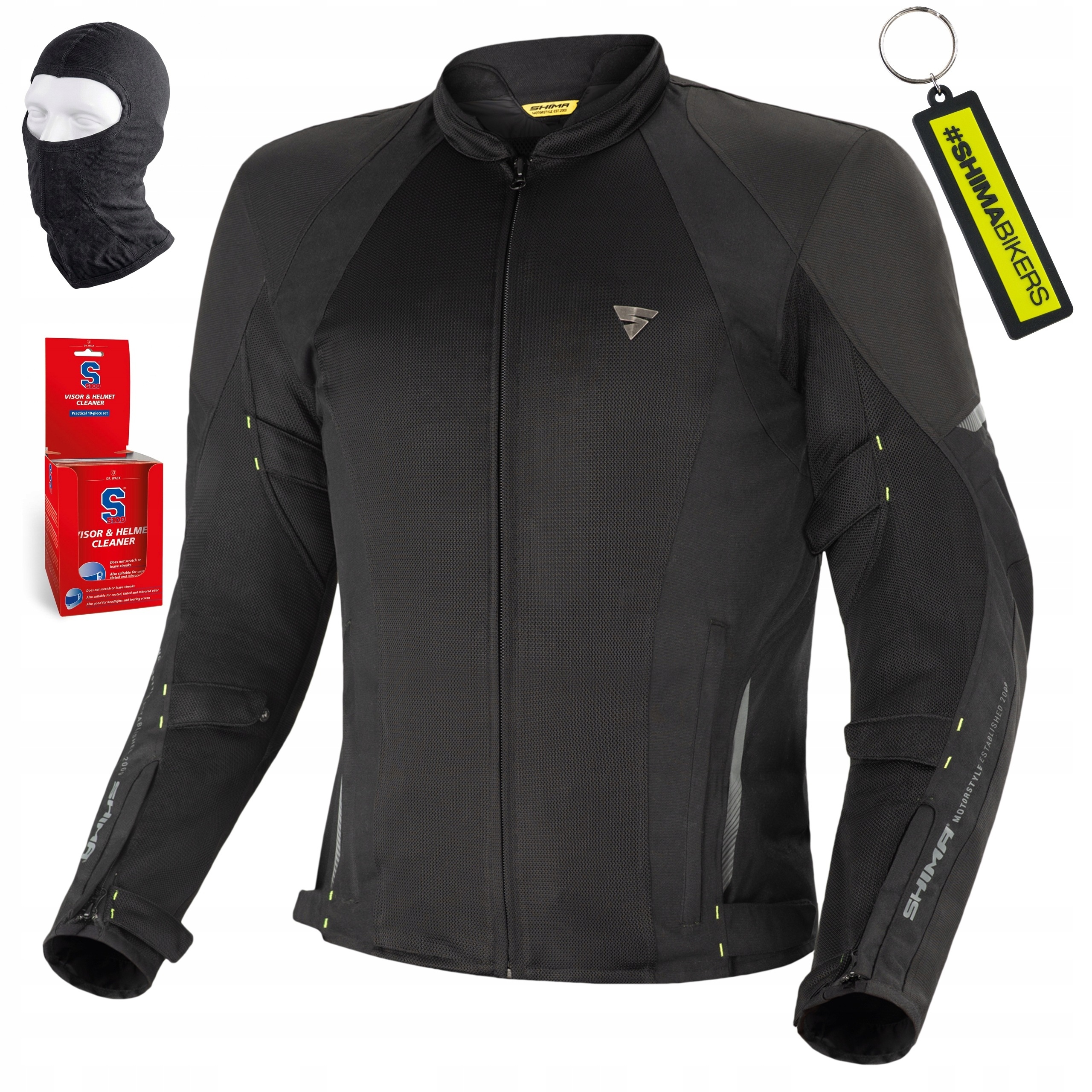 Pánska motocyklová bunda Shima Jet s membránou NextDry Ce Level 2 Darčeky