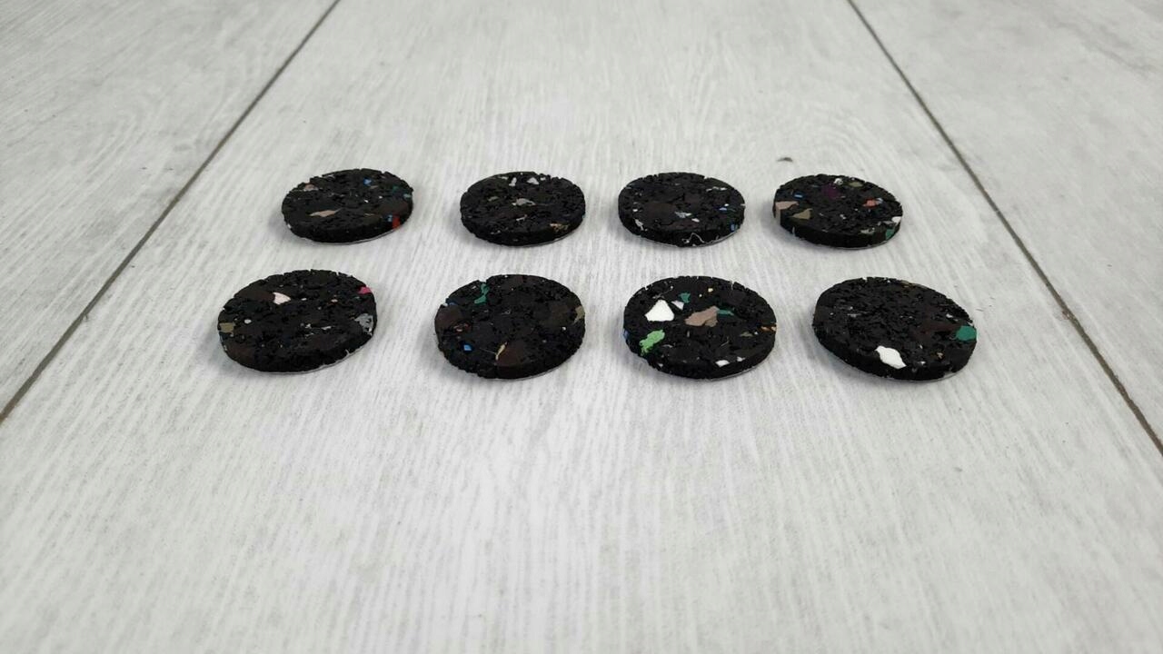 Podkładki antypoślizgowe AMAUX do mebli 8 sztuk Długość 10.5 cm