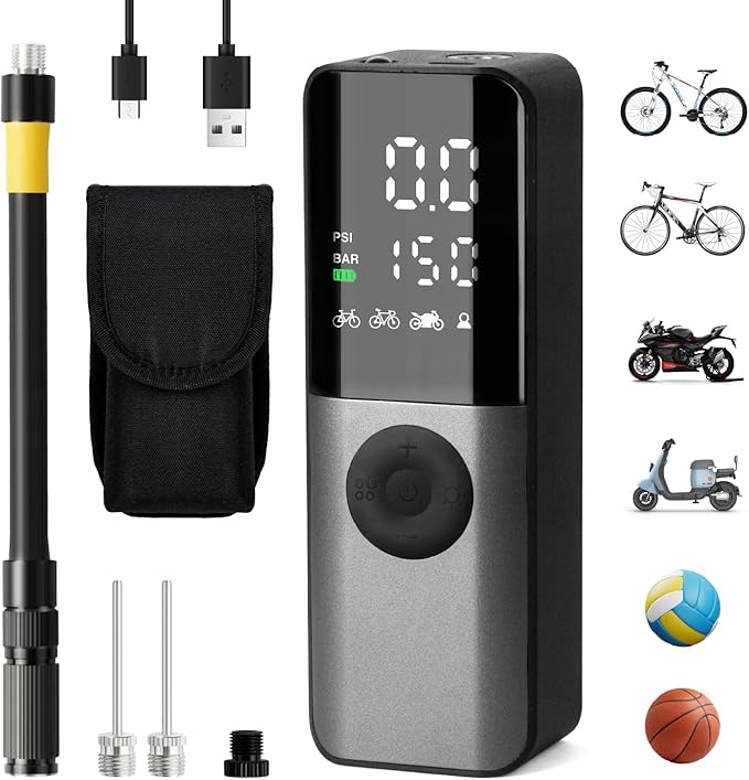 Elektryczna pompka rowerowa