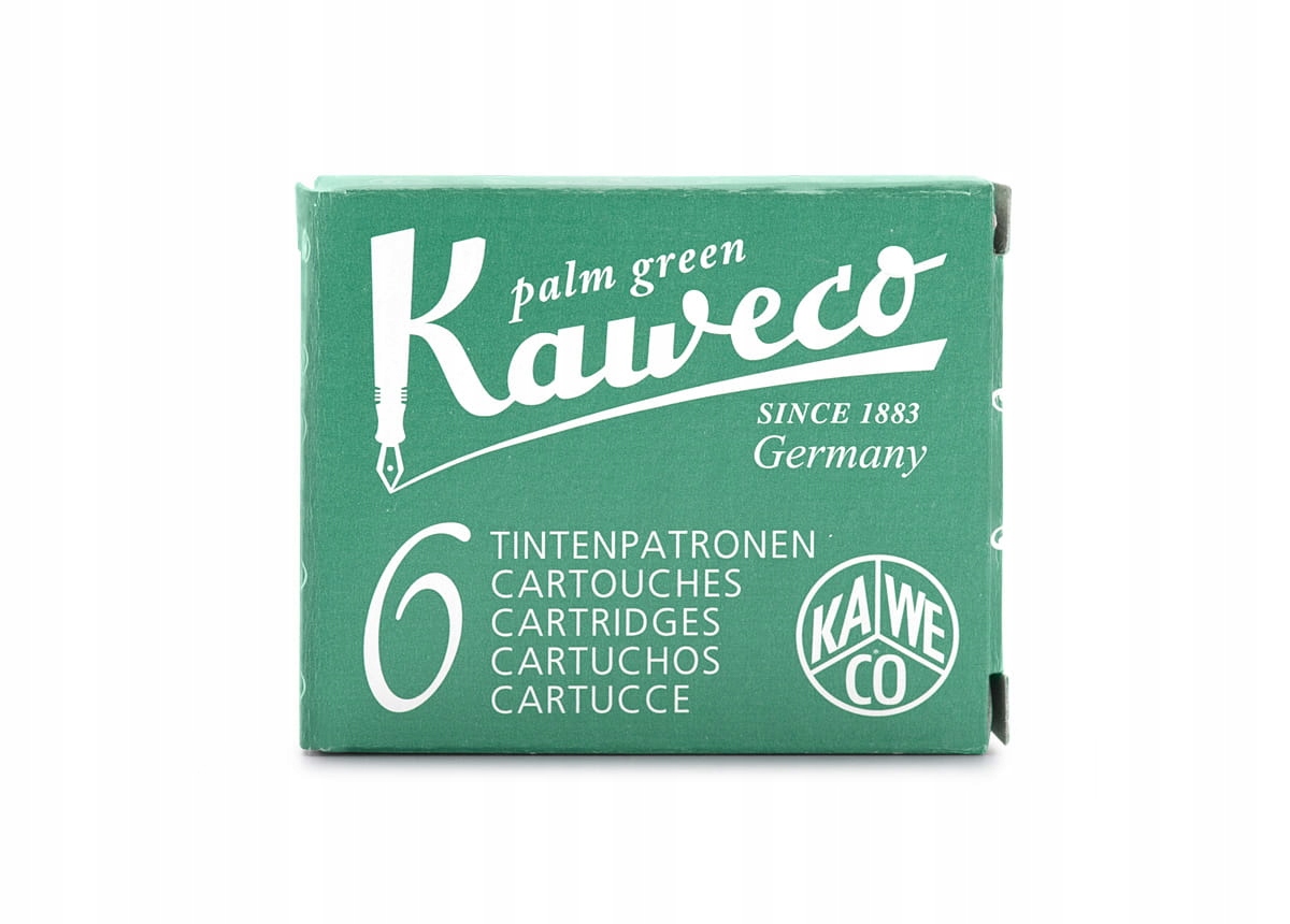 

Naboje Kaweco Palm Green 6szt.