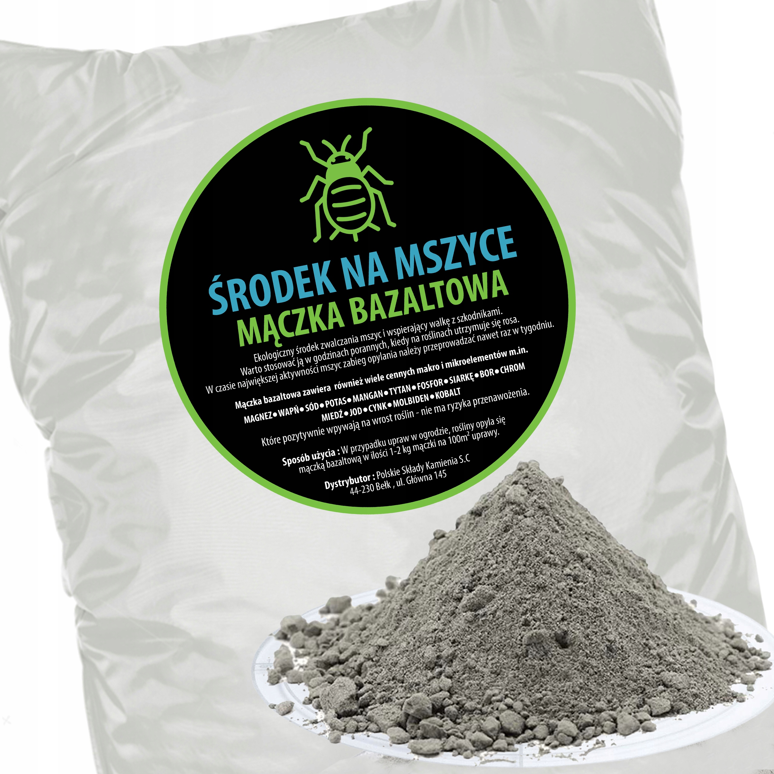 

Mączka Bazaltowa Środek na Mszyce 25KG