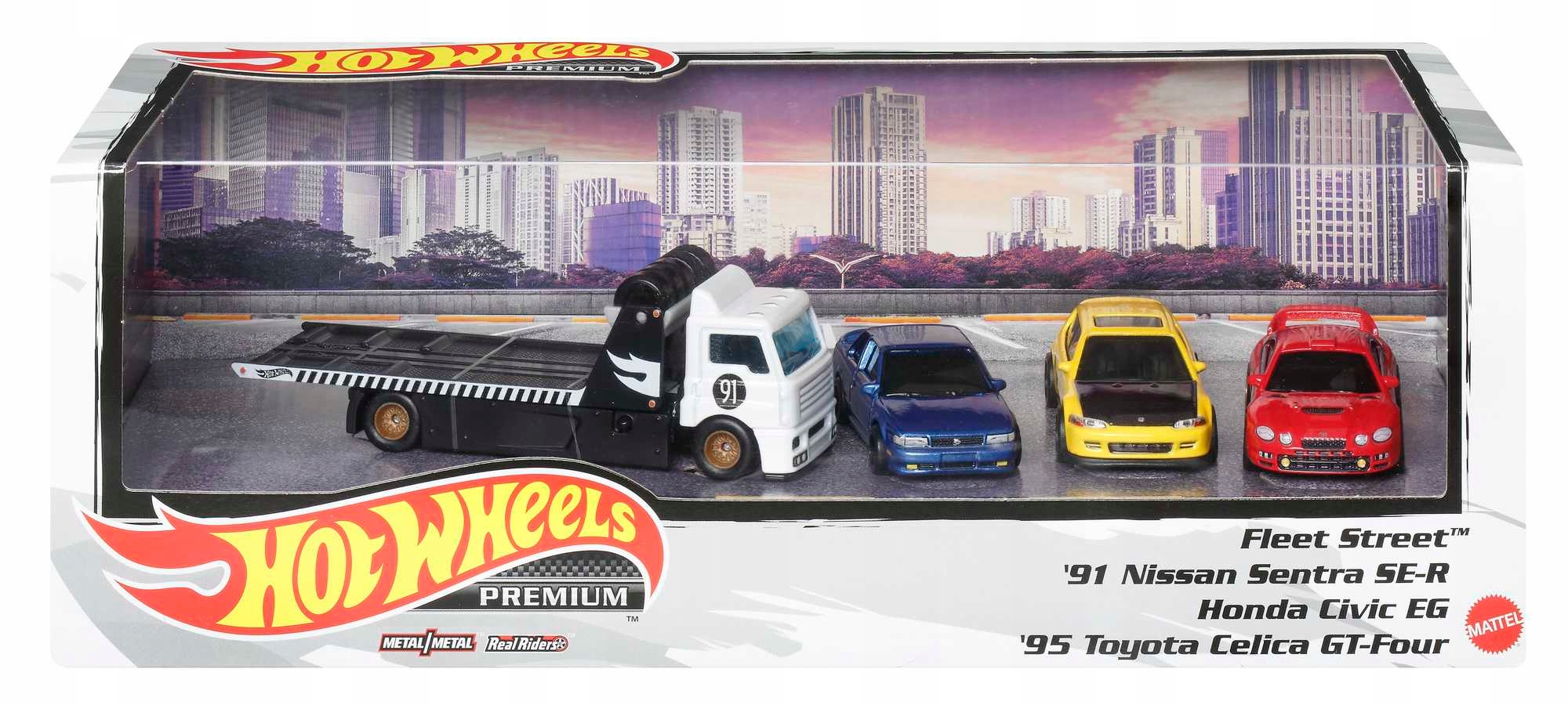 

Hot Wheels Premium Diorama zestaw 4 autek HCR53