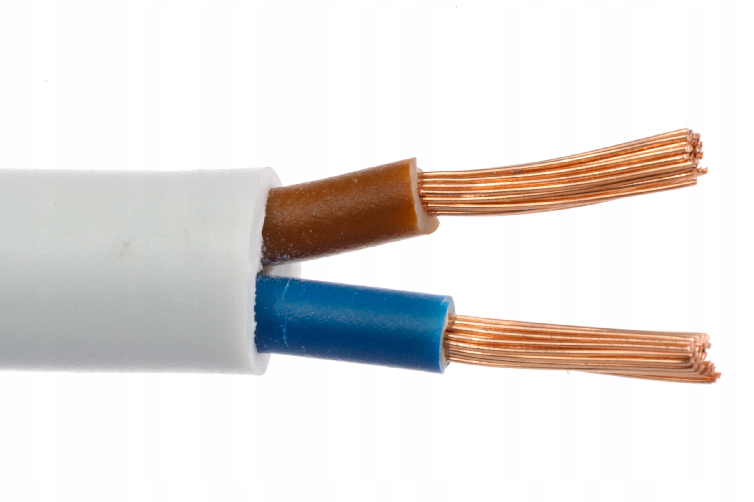 

Przewód mieszkaniowy okrągły Omy 2x0,5 linka 1m