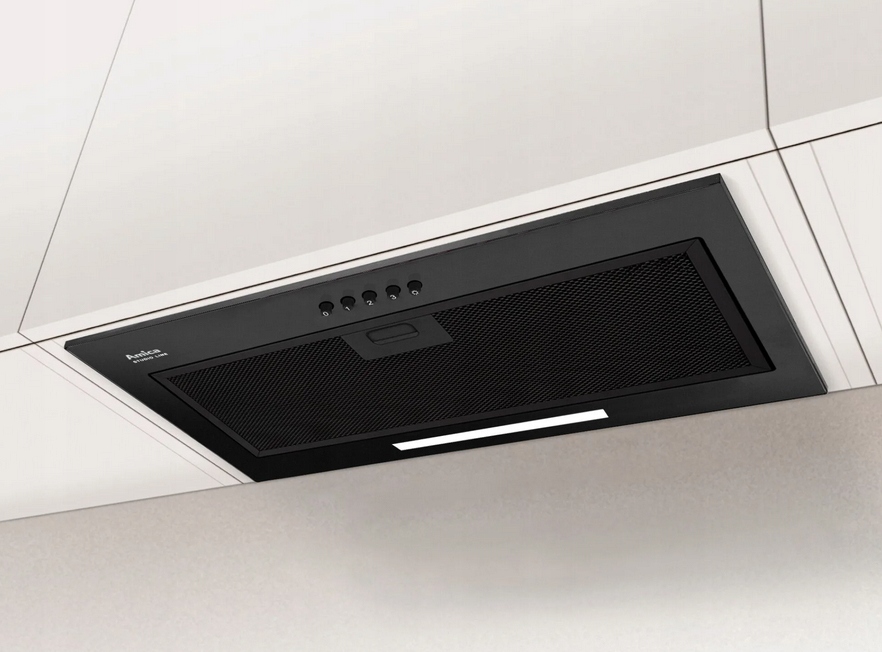 Okap kuchenny do zabudowy Wkład Podszafkowy Amica Studio CZARNY Marka Amica