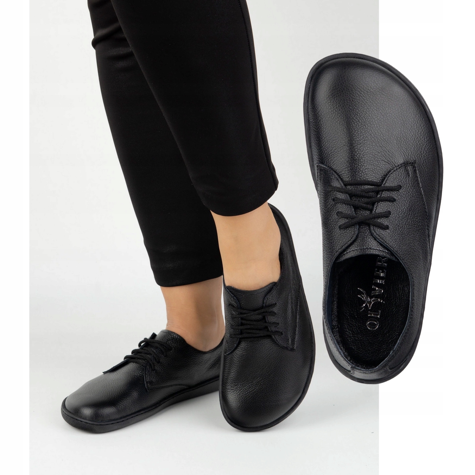 Barefoot Dámské minimalistické tenisky 1288POL černé 43