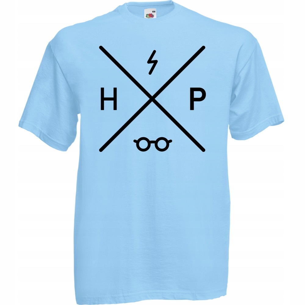 

Koszulka hp okulary błyskawica L błękitna