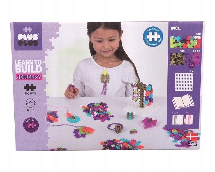 

Plus-plus Klocki Mini MIX Brokat 500 szt biżuteria