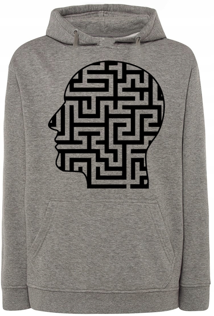 Mikina s potiskem Hlava Labyrint r.XL