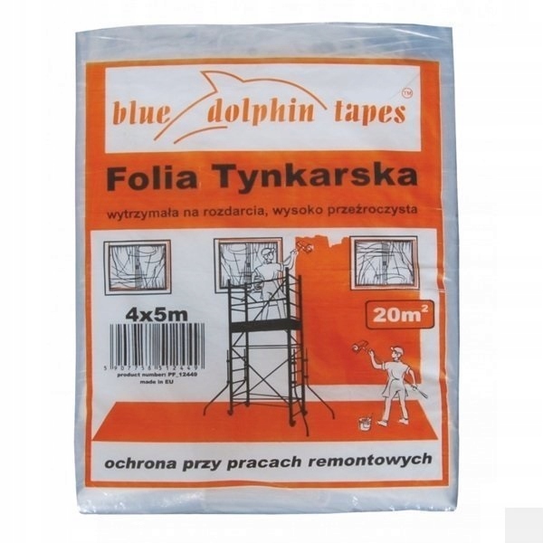 

Folia Tynkarska Malarska Blue Dolphin 4m x 5m 20m2