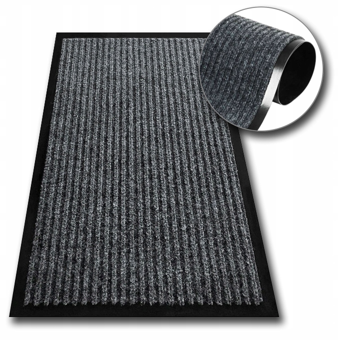 WYCIERACZKA DO BUTÓW POD DRZWI DOMU CHŁONNA MATA WEJŚCIOWA ZEWNĘTRZNA 60x80 Szerokość produktu 60 cm