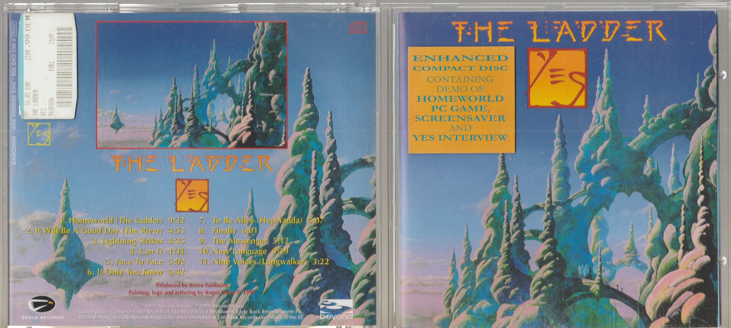 ★YES / THE LADDER★イエス◇Music On Vinyl◇2LP Amazon.com: The Ladder (2LP): CDs & Vinyl