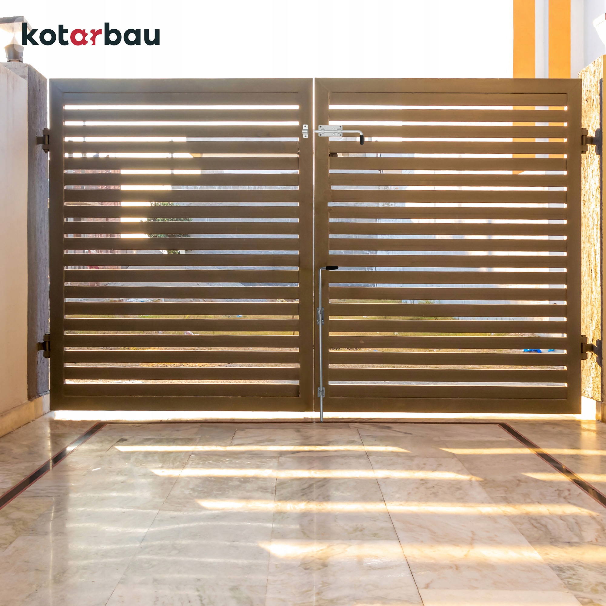 ZASUWA GARAŻOWA RYGIEL ZAMKNIĘCIE DO BRAMY FURTKI DRZWI GUMOWY UCHWYT 220MM Marka Kotarbau