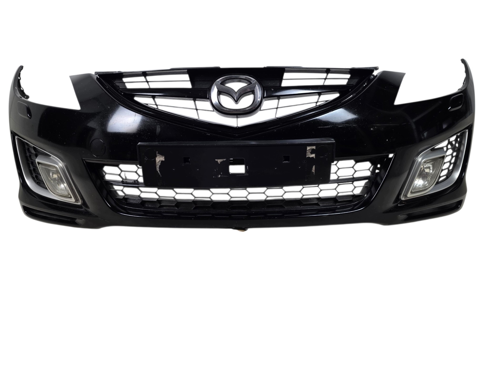 MAZDA 6 VI GH 2008 front bumper complete washers ORG. A3F