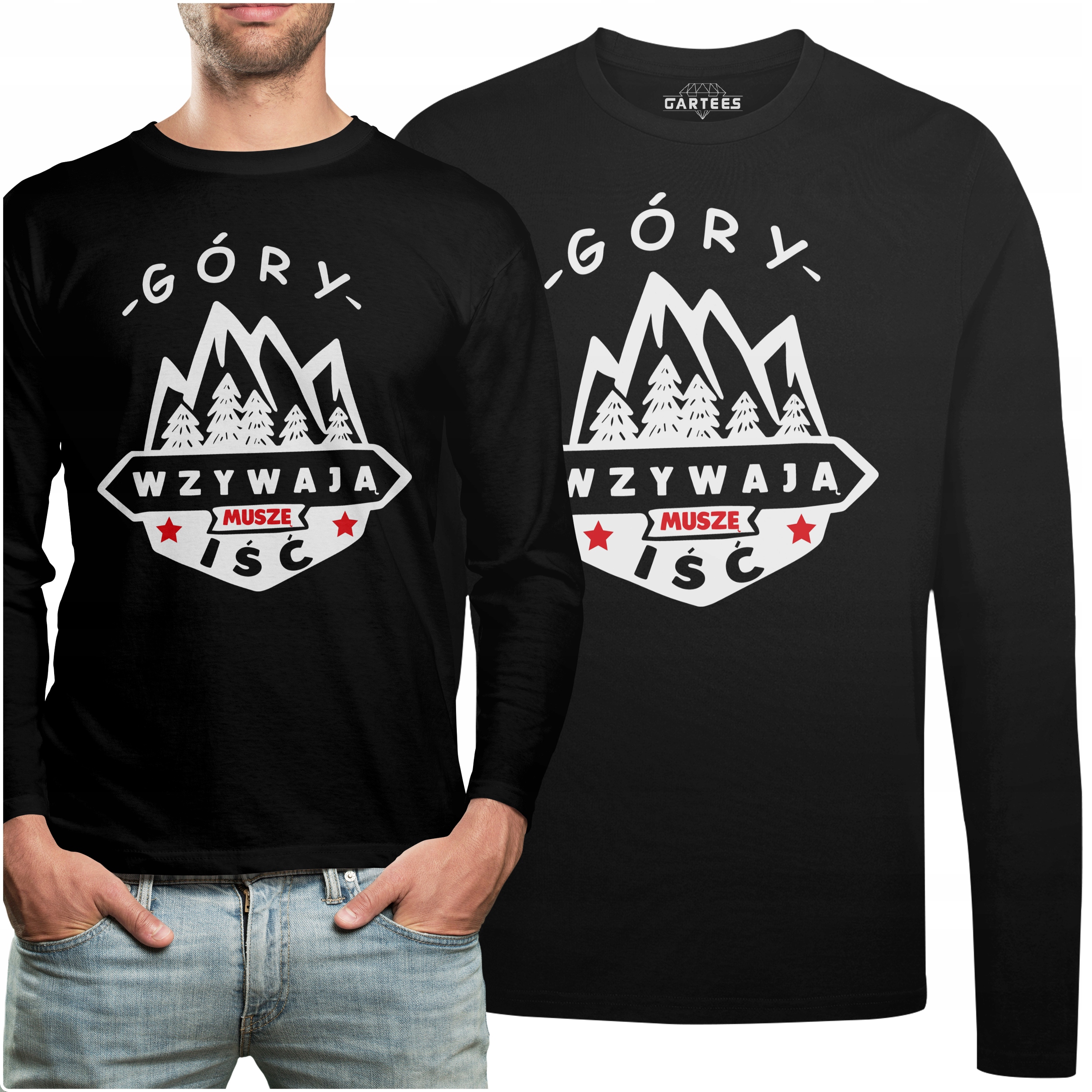 

Koszulka Long Prezent Z Napisem Dla Miłośnika Gór