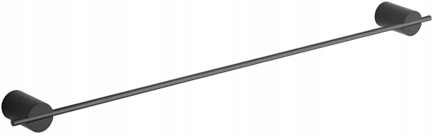 Elegantní Mosazný Držák na Ručníky Mexen Aron, Černý, 60 cm