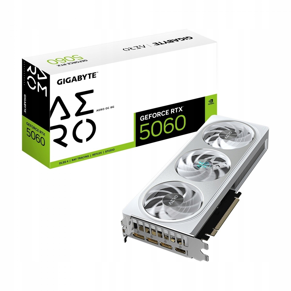 Gigabyte Grafická karta GeForce Rtx 5060 Aero Oc 8G GDDR7 3DP/HDMI