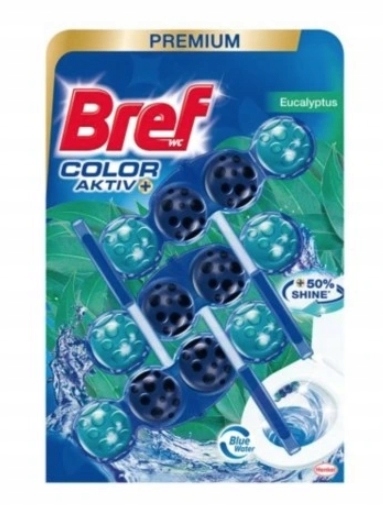 

Bref, Zawieszka do Wc, Eukaliptus, 3 x 50g