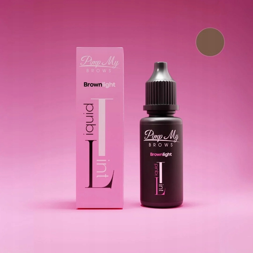 Pimp my Brows Tekutá barva na obočí Liquid Tint 15 ml 03 Světle hnědá