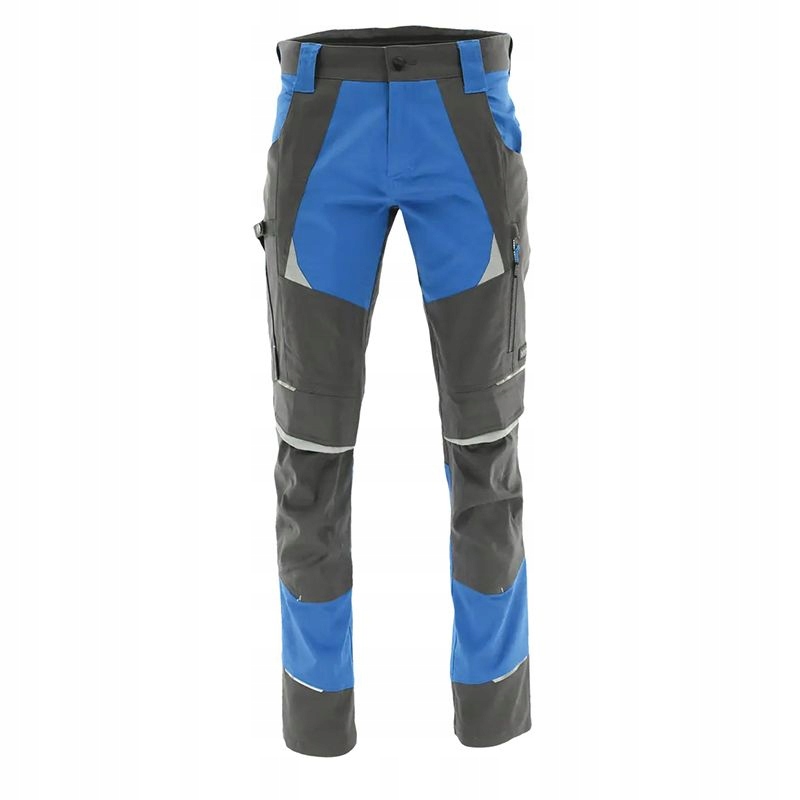 Spodnie robocze męskie elastyczne stretch Cottonflex do pasa komfortowe 58