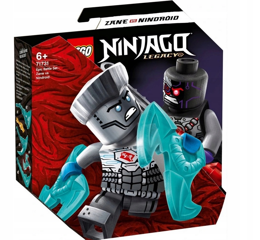 LEGO NINJAGO Epicki zestaw Zane vs Nindroid 71731 (5702016912166