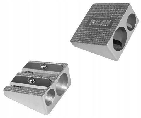 

Temperówka metalowa podwójna Milan