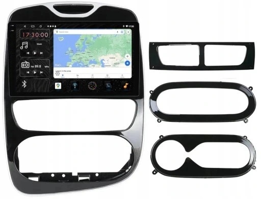 Rádio Navigácia Carplay Android Renault Clio 2012-2018 Usb 6GB Ram 128GB Rom Sim